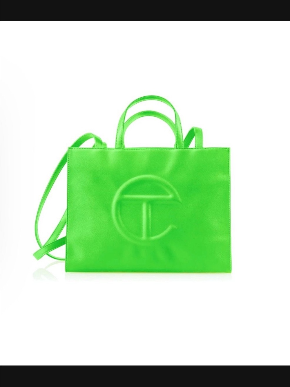 Highlighter green medium Telfar purse